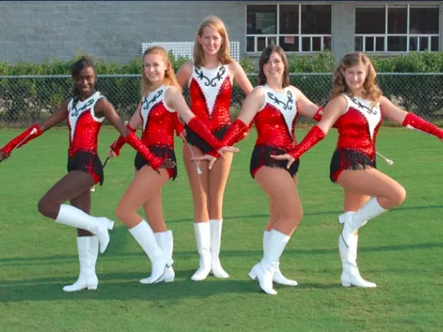 Majorette performance