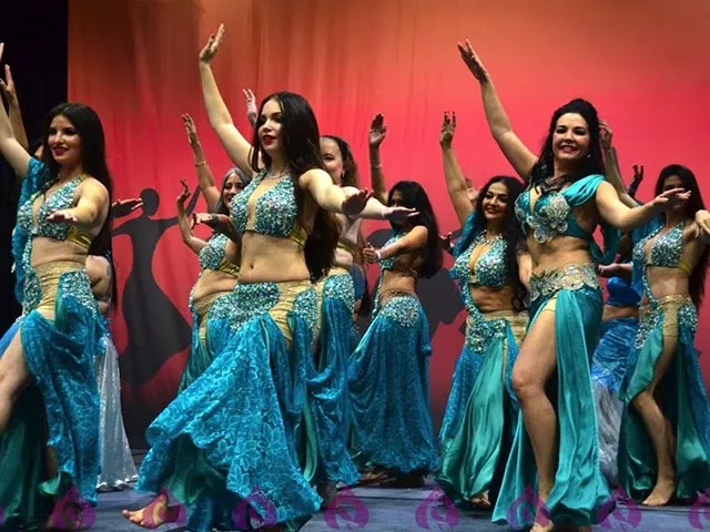 Oriental dance performance