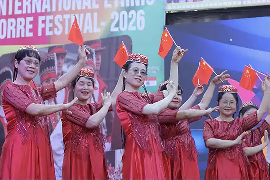 Guangzhou Talent Choir showcasing Chinese cultural heritage through choral performance at IEFF Vietnam October 2026