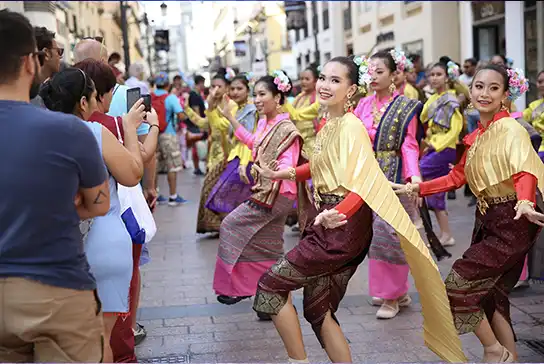 Thai performers from Samdang Silpa presenting traditional Thai music and dance at IEFF Vietnam October 2026