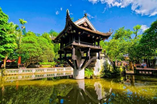 One Pillar Pagoda, Hanoi, Vietnam