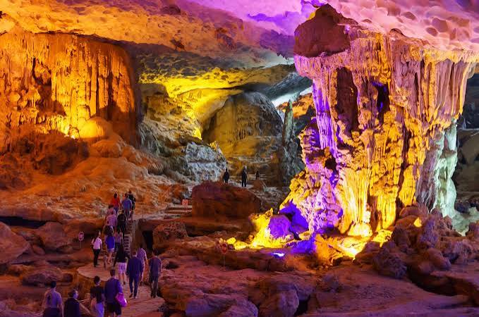 Sung Sot Cave, Ha Long Bay, Vietnam