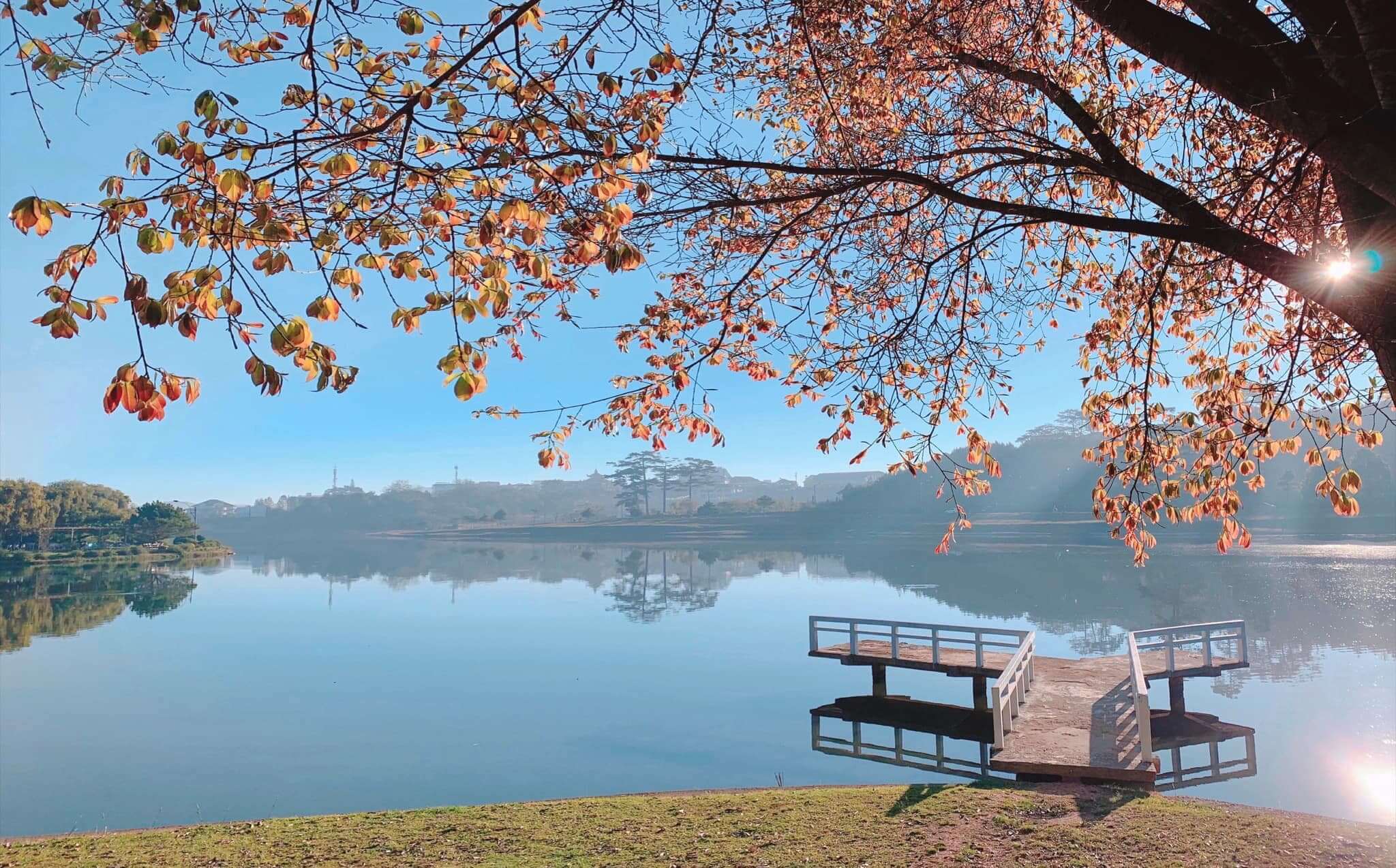Xuan Huong Lake, Da Lat, Vietnam